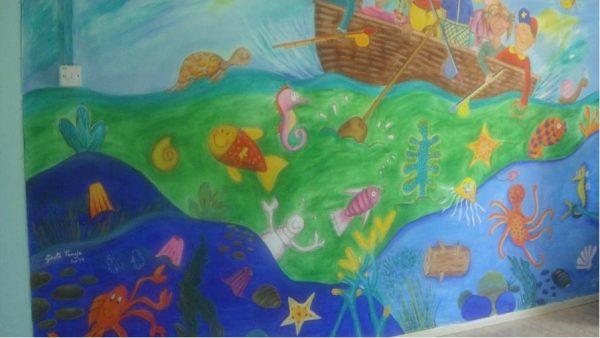 Another wall Mural done for a school for the disabled children in Malaysia